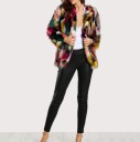 Women's Faux Fur Coat P2542 3