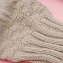 Women's Fingerless Wool Gloves J1691 8
