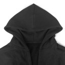 Women's Fitted Hoodie Black 3