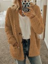 Women's Furry Coat P1651 8