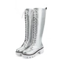 Women's Glossy Boots J2381 7