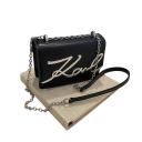 Women's Handbag 19 x 6.5 x 43.5 cm Chain Metal Strap Artificial Leather Elegant Elongated Shoulder Bag 5