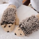 Women's Hedgehog-Shaped Gloves J2842 1