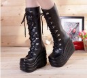 Women's High Platform Boots 4