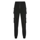 Women's High-Waisted Cargo Trousers 2