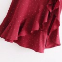 Women's High-Waisted Skirt with Ruffle G29 5