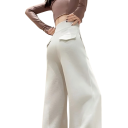 Women's High-Waisted Sweatpants with Drawstring Polyester Cotton Plain Comfortable, Stylish, Ideal for Everyday Wear 9