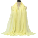 Women's Hijab with Fine Crinkled Texture 180x90 cm Made of Polyester Cotton for Everyday Wear and Layering 25