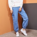 Women's Jeans with Elastic Waist A2001 4