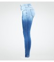 Women's Jeans with White Fringes 5