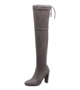 Women's Knee-High Heeled Boots J2818 5