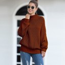 Women's Knitted Roll Neck G426 9