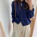 Women's Knitted Sweater with Buttons G291 3