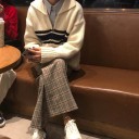 Women's Knitted Sweater with Zip 5