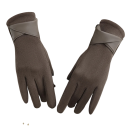 Women's Knitted Touchscreen Gloves Universal Size Warm Winter Gloves with Soft Velvet Surface for Everyday Wear 4