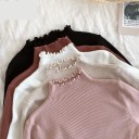 Women's Knitted Turtleneck A58 7