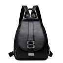 Women's Leather Backpack E789 1