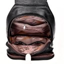 Women's Leather Backpack E789 9