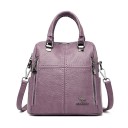 Women's Leather Backpack E819 6