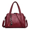 Women's Leather Shoulder Bag M712 5