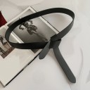Women's Leather Tie Belt 2