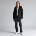 Women's Lightweight Windproof Jacket with Hood and Zip Stand-up Collar with Adjustable Hem in Loose Fit for Spring and Autumn 4