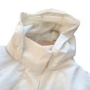 Women's Lightweight Windproof Jacket with Hood and Zip Stand-up Collar with Adjustable Hem in Loose Fit for Spring and Autumn 9