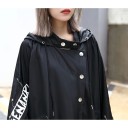 Women's Long Black Coat 4