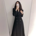 Women's Long Coat P2389 4