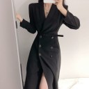 Women's Long Coat P2389 5