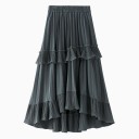 Women's Long Ruffle Skirt 4