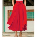 Women's Long Skirt with Bow 1
