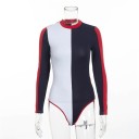 Women's Long Sleeve Bodysuit B734 1