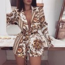 Women's Long Sleeve Top and Shorts B1142 3