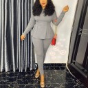 Women's Long Sleeve Top and Trousers B1079 3