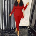 Women's Long Sleeve Top and Trousers B1079 2