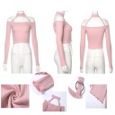 Women's Long Sleeve Top with Turtleneck 6