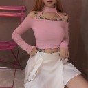 Women's Long Sleeve Top with Turtleneck 8