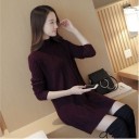 Women's Long Sweater with Roll Neck 4