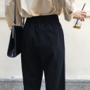 Women's Loose Black Jeans 4