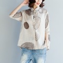 Women's Loose Printed Blouse 4