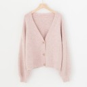 Women's Loose Sweater with Buttons G205 2