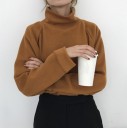 Women's Loose Turtleneck Sweater G204 5