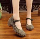 Women's Low Heeled Court Shoes 1
