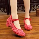 Women's Low Heeled Court Shoes 3