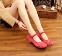 Women's Low Heeled Court Shoes 8