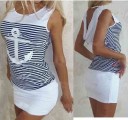 Women's Mini Dress with Anchor 4