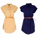 Women's Mini Dress with Belt 4