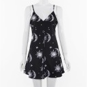 Women's Mini Dress with Straps 6
