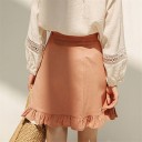 Women's Mini Skirt with Ruffle G100 6